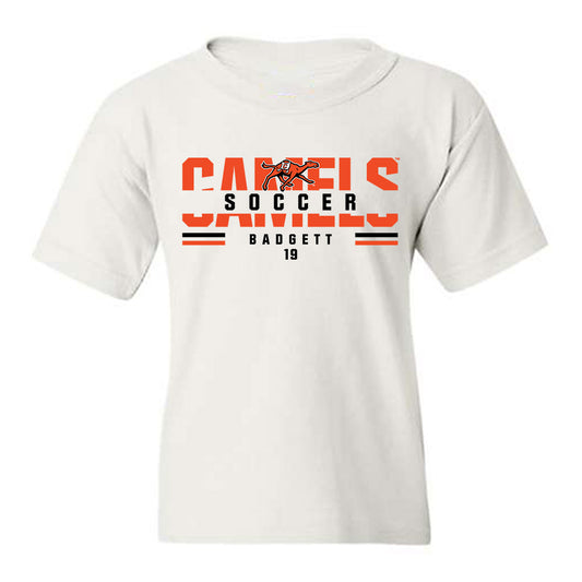 Campbell - NCAA Women's Soccer : Sadie Badgett - Classic Fashion Shersey Youth T-Shirt-0