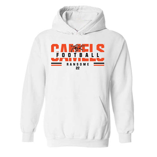 Campbell - NCAA Football : Greg Ransome - Classic Fashion Shersey Hooded Sweatshirt-0