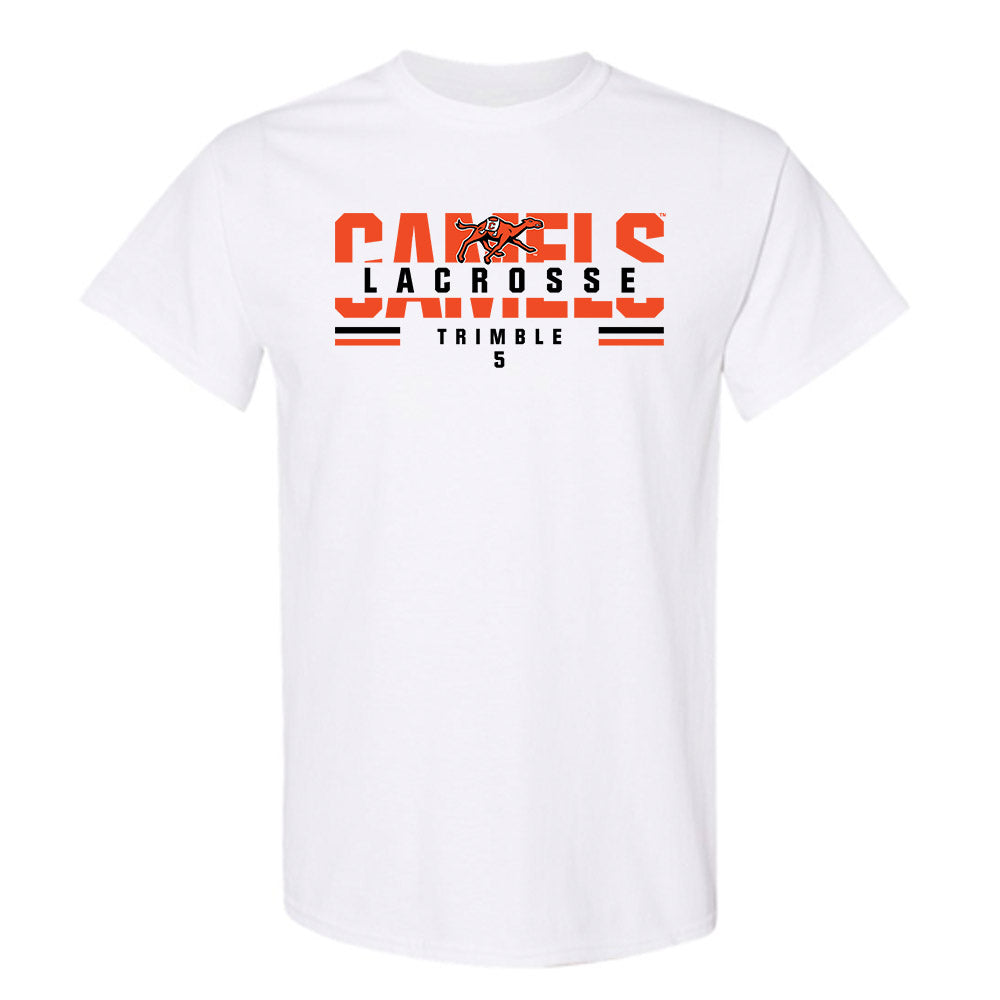 Campbell - NCAA Women's Lacrosse : Eva Trimble - Classic Fashion Shersey T-Shirt-0