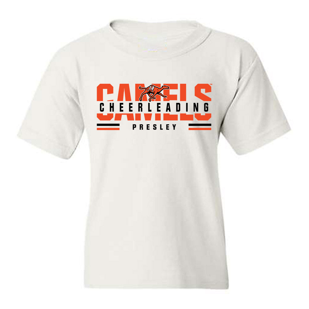 Campbell - NCAA Cheerleading : Madison Presley - Classic Fashion Shersey Youth T-Shirt-0