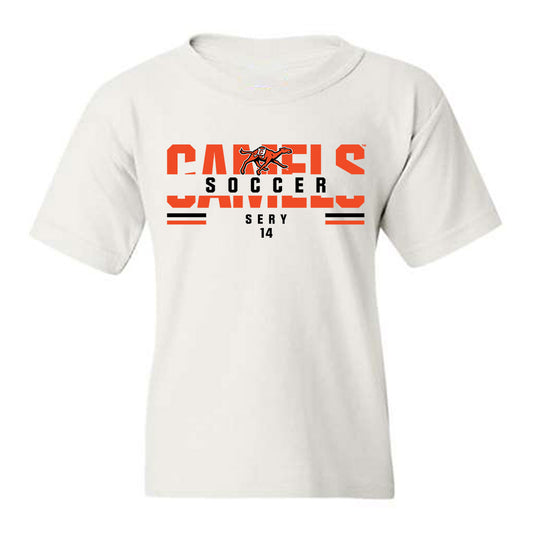 Campbell - NCAA Men's Soccer : Sam Sery - Classic Fashion Shersey Youth T-Shirt-0