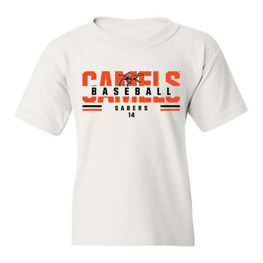 Campbell - NCAA Baseball : Zach Sabers - Youth T-Shirt
