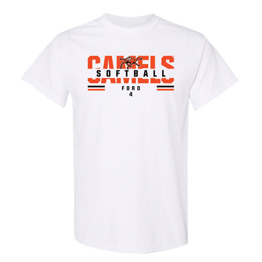 Campbell - NCAA Softball : Madison Ford - Classic Fashion Shersey T-Shirt-0