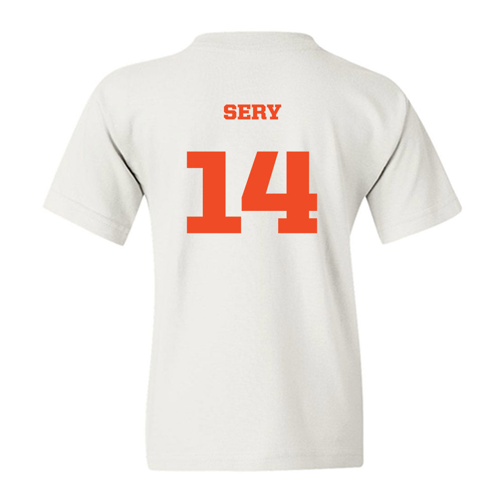 Campbell - NCAA Men's Soccer : Sam Sery - Replica Shersey Youth T-Shirt-1
