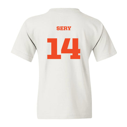 Campbell - NCAA Men's Soccer : Sam Sery - Replica Shersey Youth T-Shirt-1