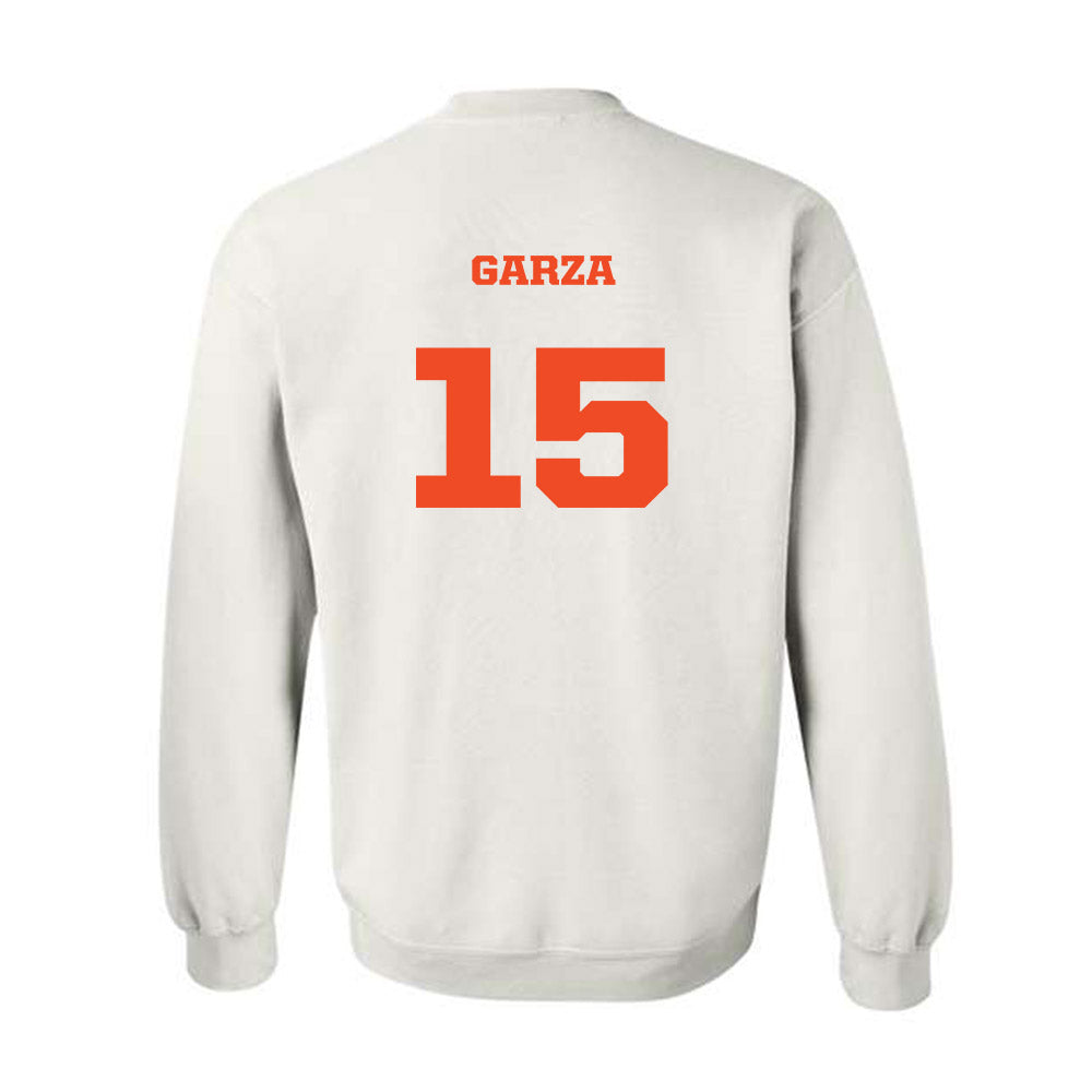 Campbell - NCAA Men's Soccer : Emilio Garza - Replica Shersey Crewneck Sweatshirt