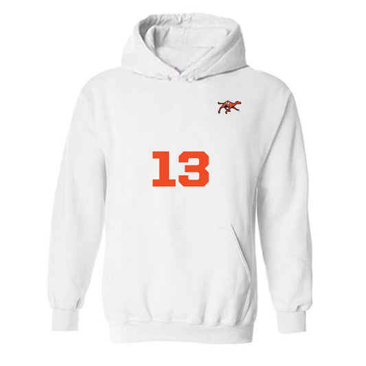 Campbell - NCAA Women's Soccer : Ava Kanaar - Replica Shersey Hooded Sweatshirt