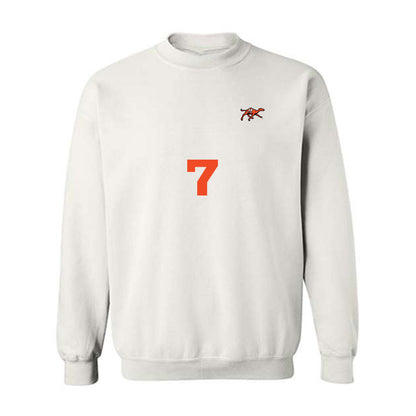 Campbell - NCAA Men's Soccer : Marco Wright - Replica Shersey Crewneck Sweatshirt-0