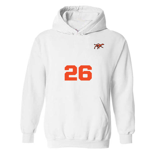 Campbell - NCAA Men's Soccer : Ioannis Moros - Replica Shersey Hooded Sweatshirt