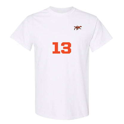 Campbell - NCAA Men's Soccer : Kananelo Dube - Replica Shersey T-Shirt-0