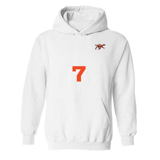 Campbell - NCAA Women's Soccer : Elise Holcey - Replica Shersey Hooded Sweatshirt