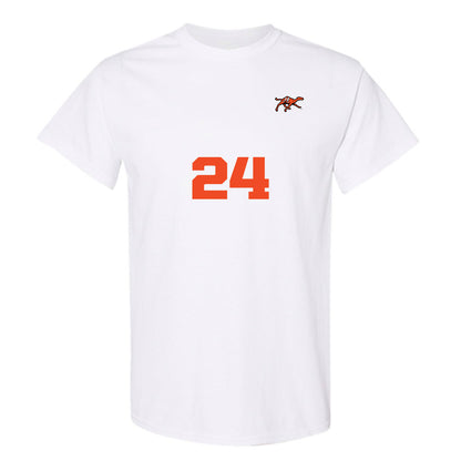 Campbell - NCAA Women's Soccer : Natalie Jamison - Replica Shersey T-Shirt