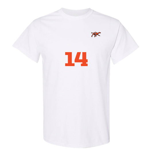 Campbell - NCAA Men's Soccer : Sam Sery - Replica Shersey T-Shirt-0