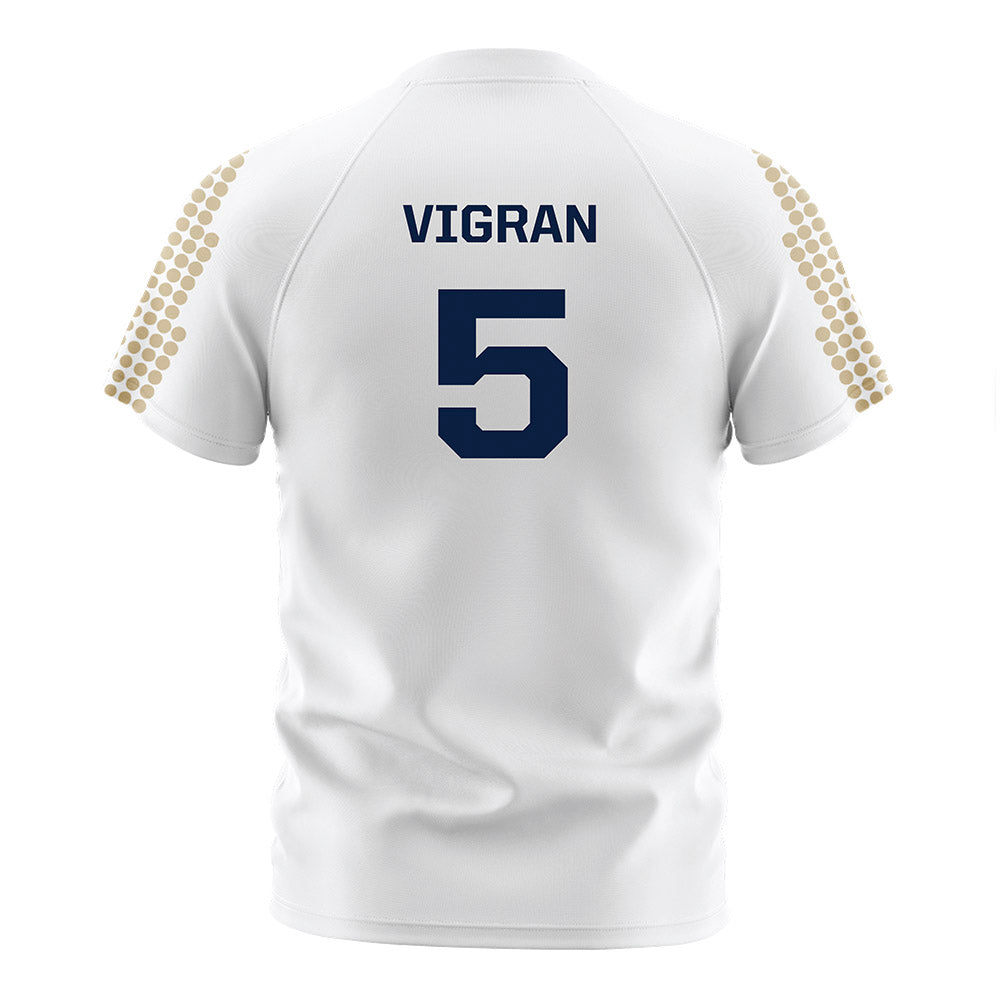 GWU - NCAA Women's Soccer : Rose Vigran - White Soccer Jersey-1
