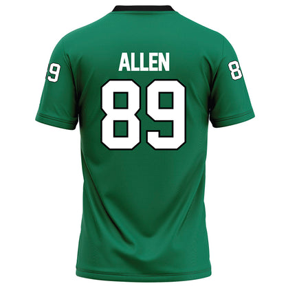 Northeastern State - NCAA Football : Koleson Allen - Green Football Jersey-1