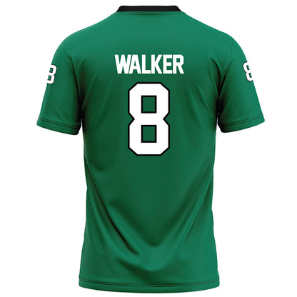 Northeastern State - NCAA Football : Khaden Walker - Green Football Jersey-1