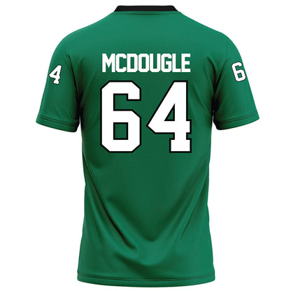 Northeastern State - NCAA Football : Melvin McDougle - Green Football Jersey-1