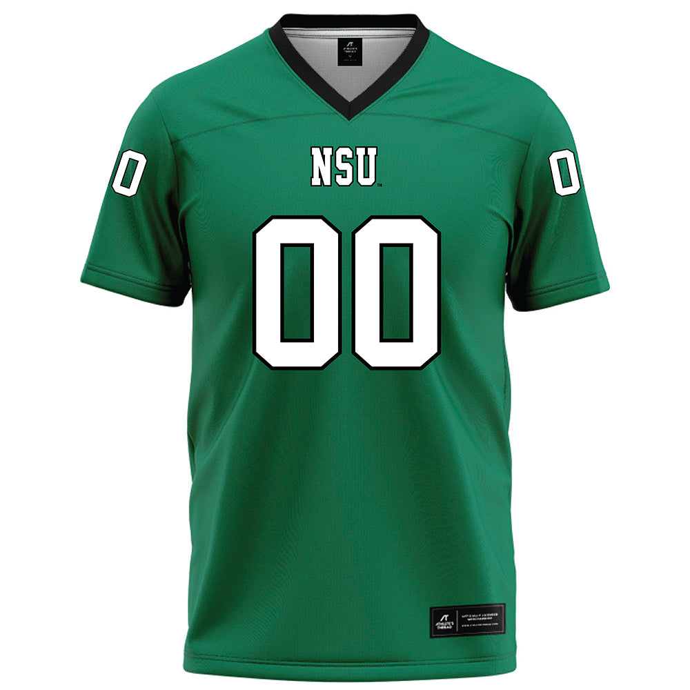 Northeastern State - NCAA Football : Vincent Williams II - Green Football Jersey-0