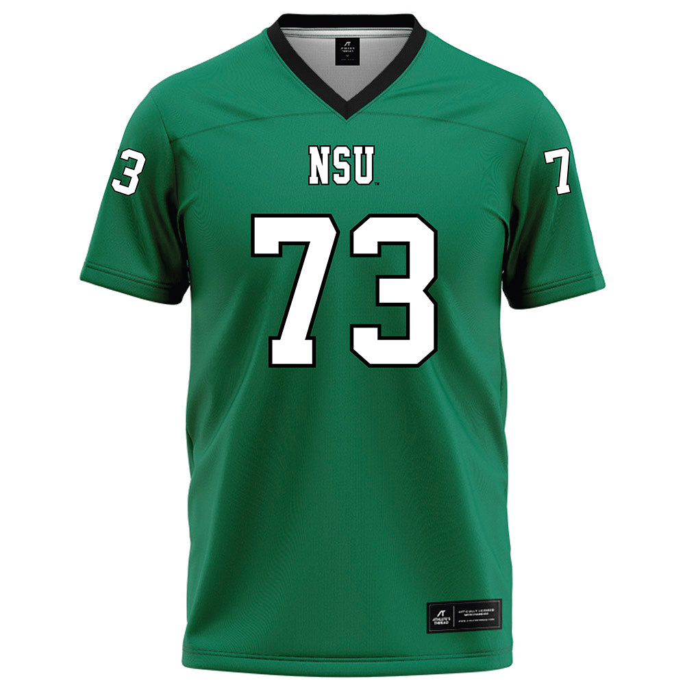 Northeastern State - NCAA Football : Caden Tahbonemah - Green Football Jersey-0