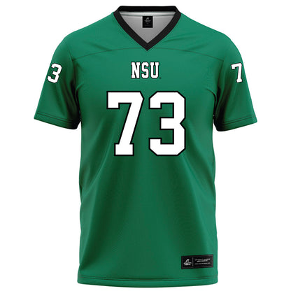 Northeastern State - NCAA Football : Caden Tahbonemah - Green Football Jersey-0