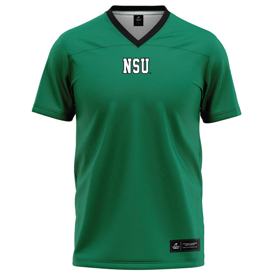 Northeastern State - NCAA Football : Anthony Coleman - Green Football Jersey-0