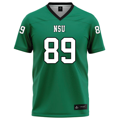 Northeastern State - NCAA Football : Koleson Allen - Green Football Jersey-0
