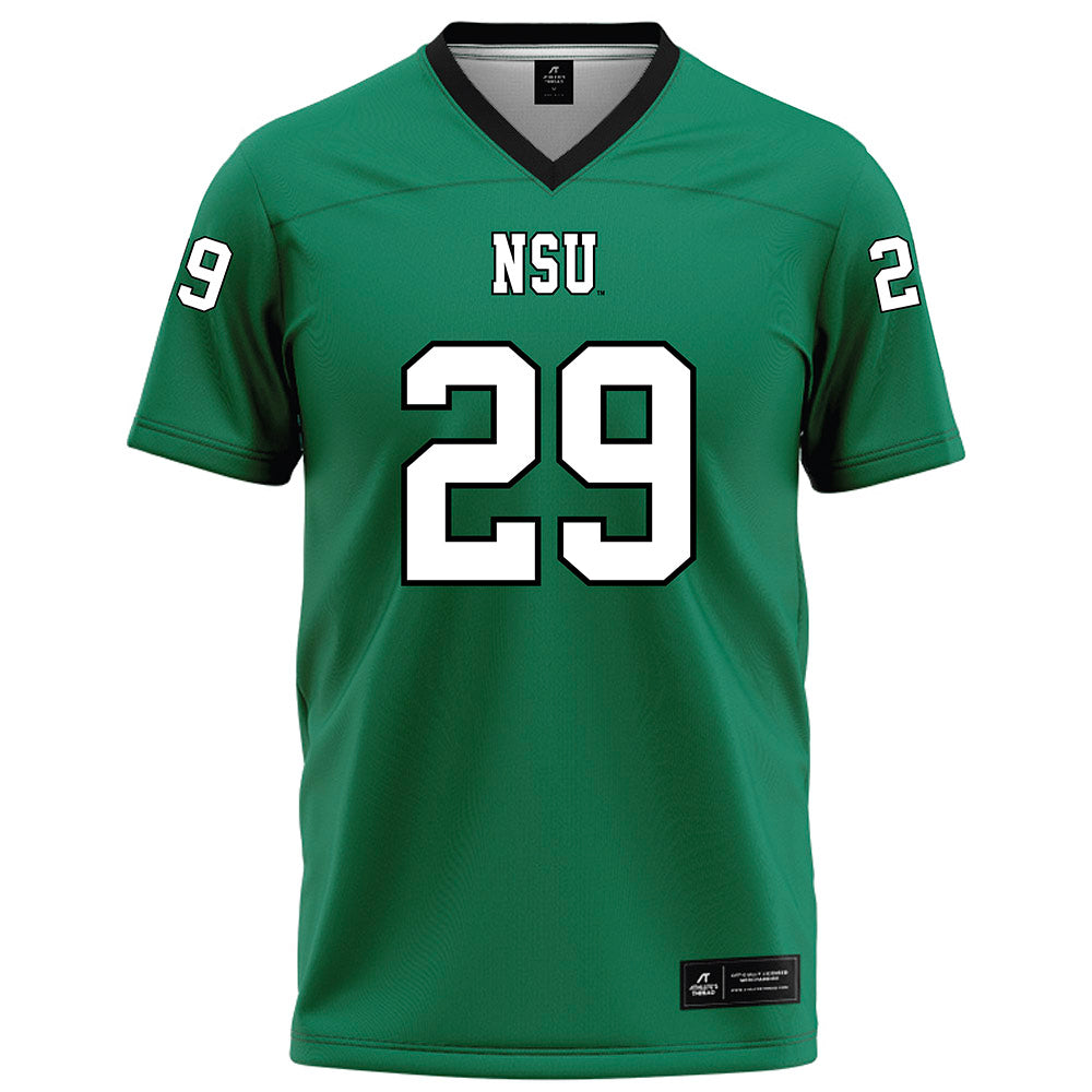 Northeastern State - NCAA Football : Loyd Mcintosh - Green Football Jersey-0
