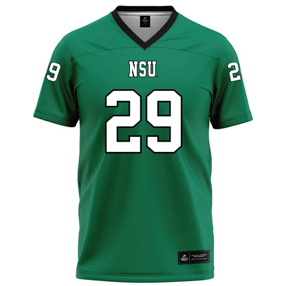 Northeastern State - NCAA Football : Loyd Mcintosh - Green Football Jersey-0