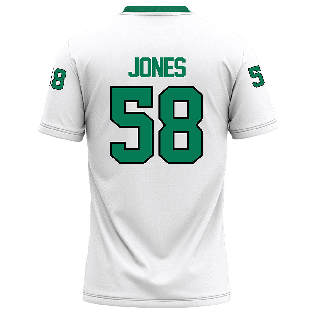 Northeastern State - NCAA Football : Deven Jones - White Football Jersey-1