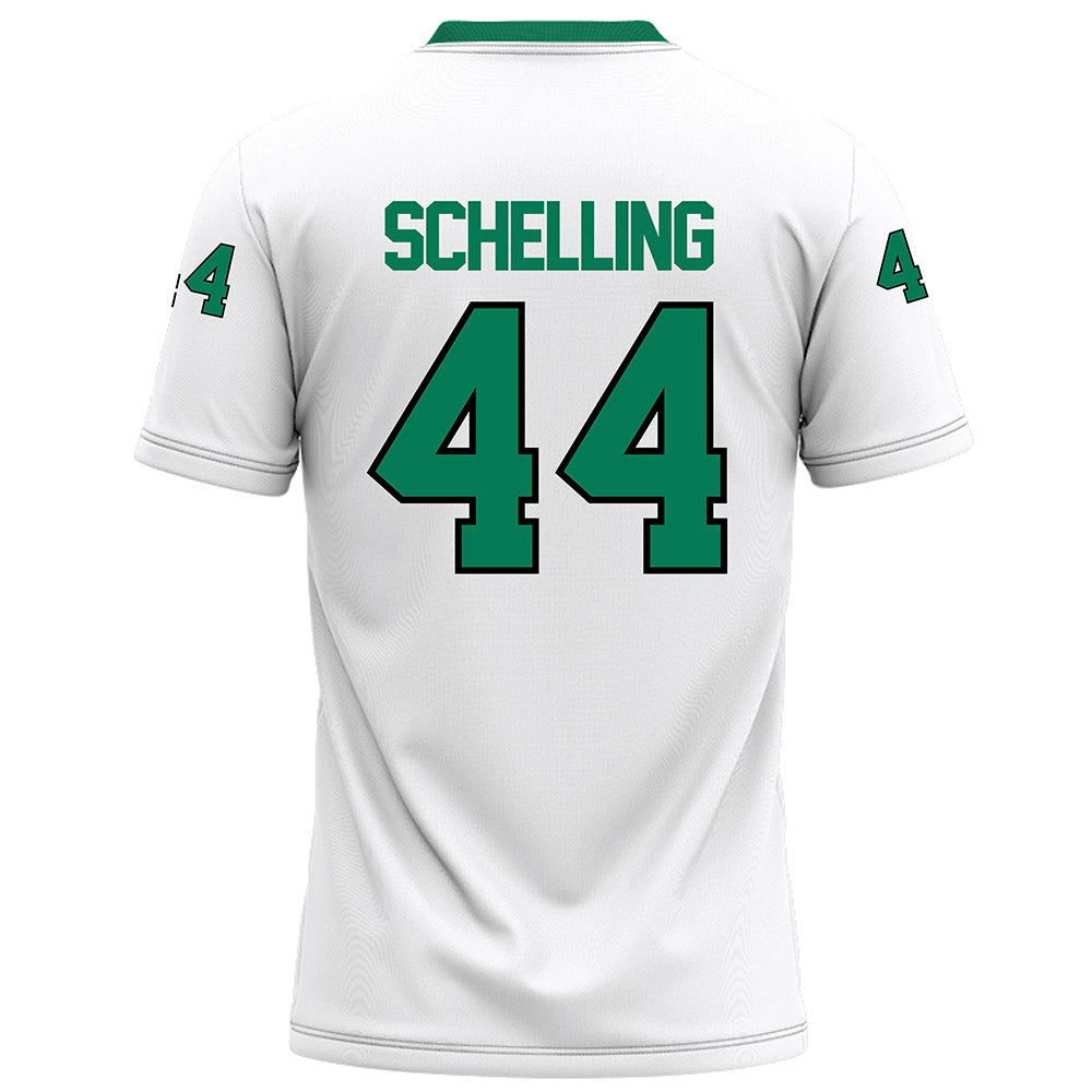 Northeastern State - NCAA Football : Jordan Schelling - White Football Jersey-1