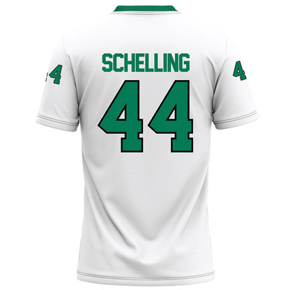 Northeastern State - NCAA Football : Jordan Schelling - White Football Jersey-1