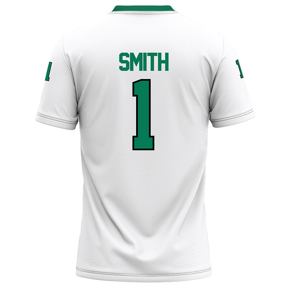 Northeastern State - NCAA Football : Donnie Smith - White Football Jersey-1