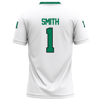 Northeastern State - NCAA Football : Donnie Smith - White Football Jersey-1