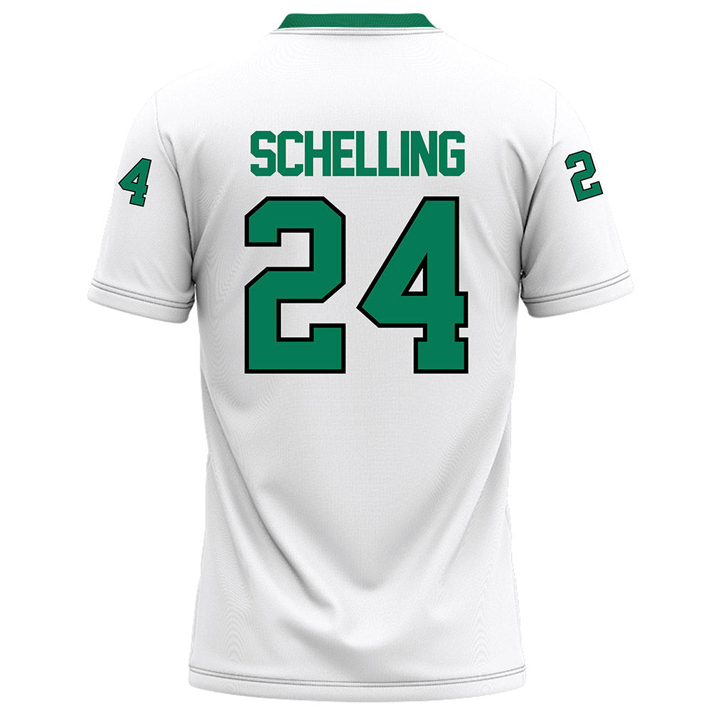 Northeastern State - NCAA Football : Jordan Schelling - White Football Jersey-1