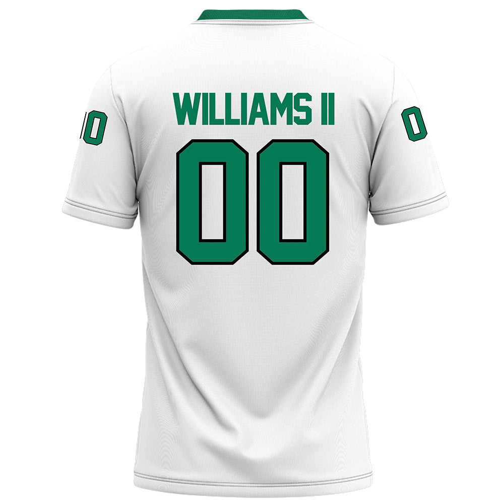 Northeastern State - NCAA Football : Vincent Williams II - White Football Jersey-1