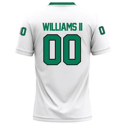 Northeastern State - NCAA Football : Vincent Williams II - White Football Jersey-1