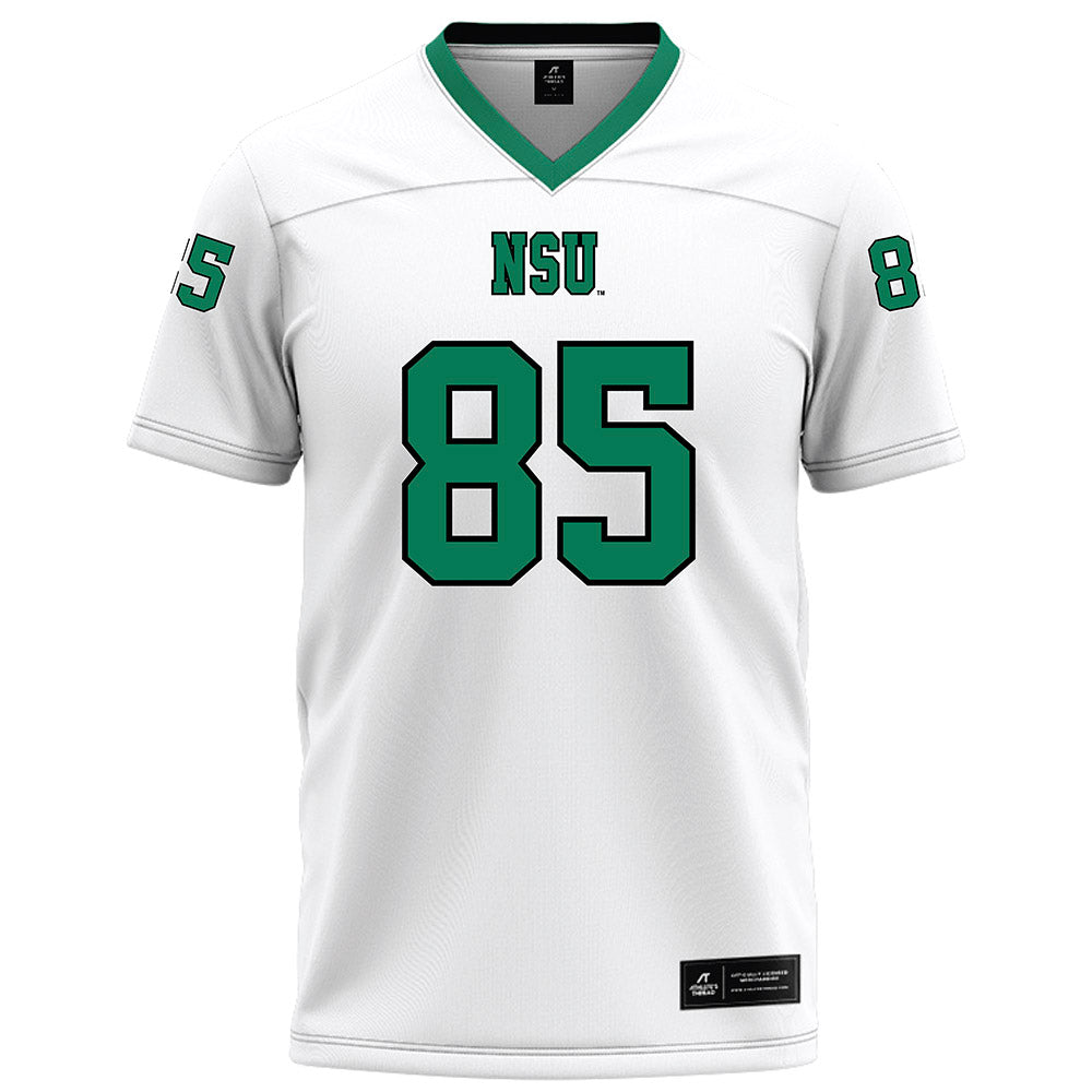 Northeastern State - NCAA Football : Matti Zeh - White Football Jersey-0