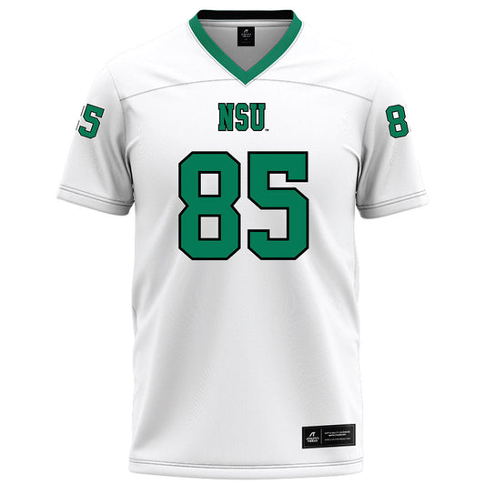 Northeastern State - NCAA Football : Matti Zeh - White Football Jersey-0