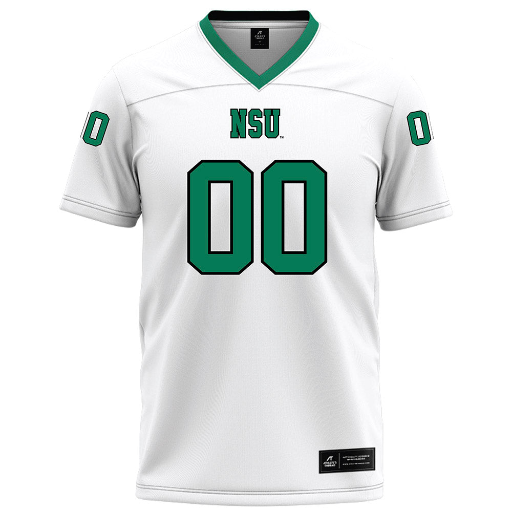 Northeastern State - NCAA Football : Vincent Williams II - White Football Jersey-0