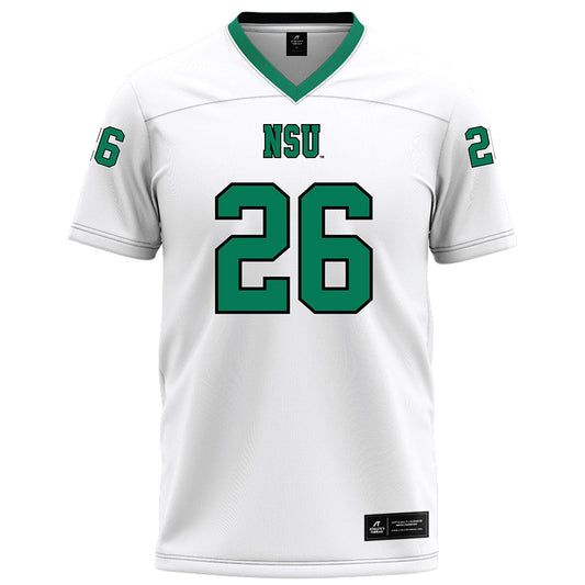 Northeastern State - NCAA Football : Anthony Coleman - White Football Jersey-0