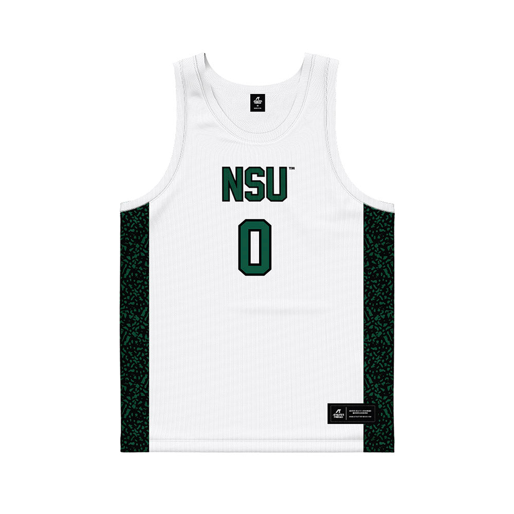 Northeastern State - NCAA Men's Basketball : Chase Clark - White Basketball Jersey-0