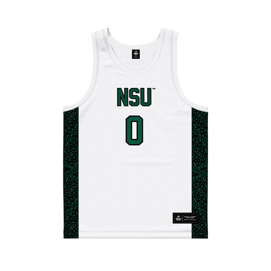 Northeastern State - NCAA Men's Basketball : Chase Clark - White Basketball Jersey-0