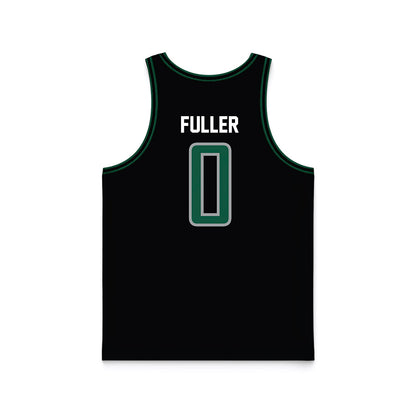 Northeastern State - NCAA Men's Basketball : Dalen Fuller - Black Basketball Jersey-1