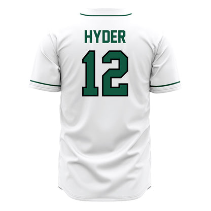 Northeastern State - NCAA Baseball : Tregan Hyder - White Jersey-1