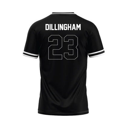 Northeastern State - NCAA Baseball : Jackson Dillingham - Black Jersey-1
