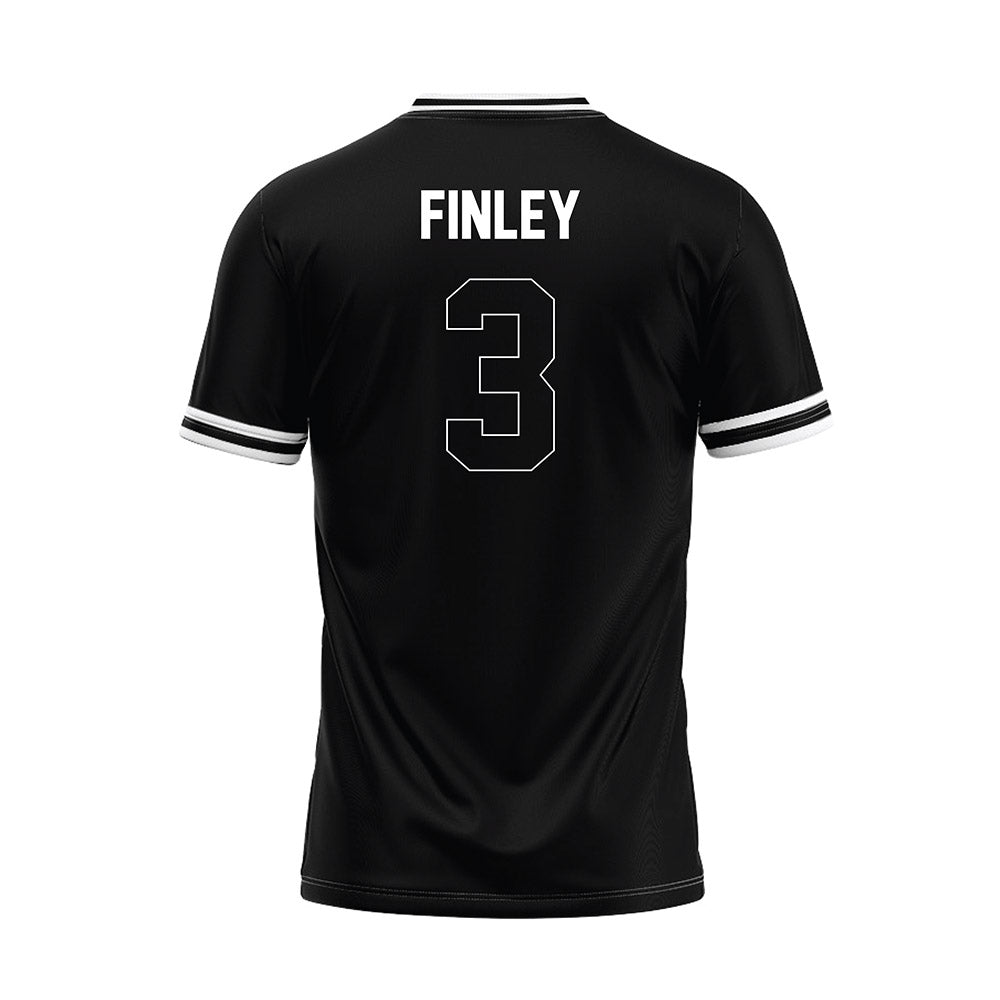 Northeastern State - NCAA Baseball : Klete Finley - Black Jersey-1