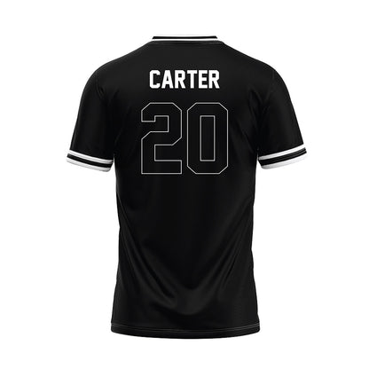 Northeastern State - NCAA Baseball : Cameron Carter - Black Jersey-1