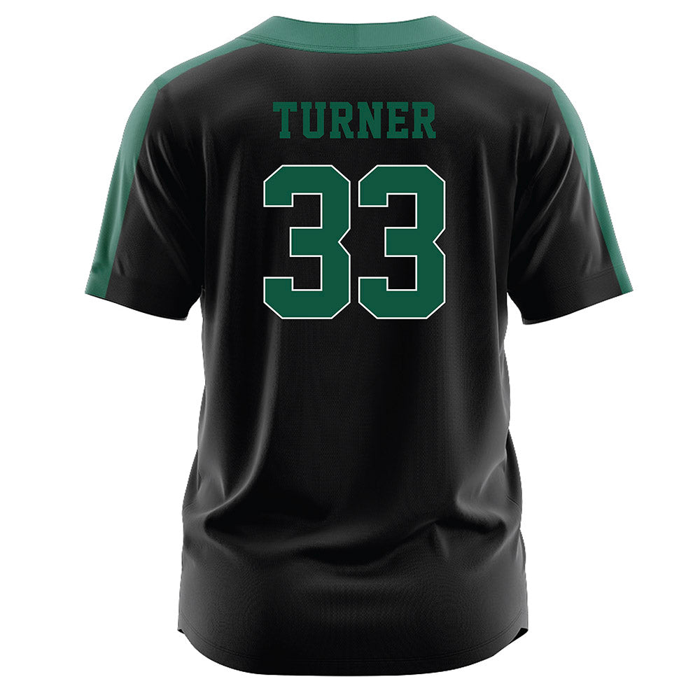 Northeastern State - NCAA Softball : Gracie Turner - Black Jersey-1