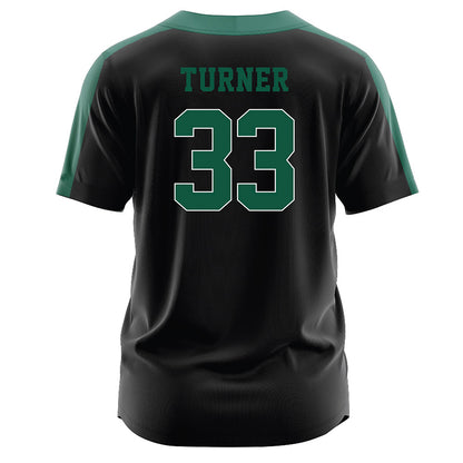 Northeastern State - NCAA Softball : Gracie Turner - Black Jersey-1