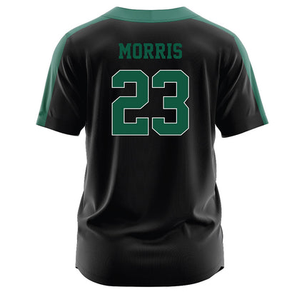 Northeastern State - NCAA Softball : Annsleigh Morris - Black Jersey-1